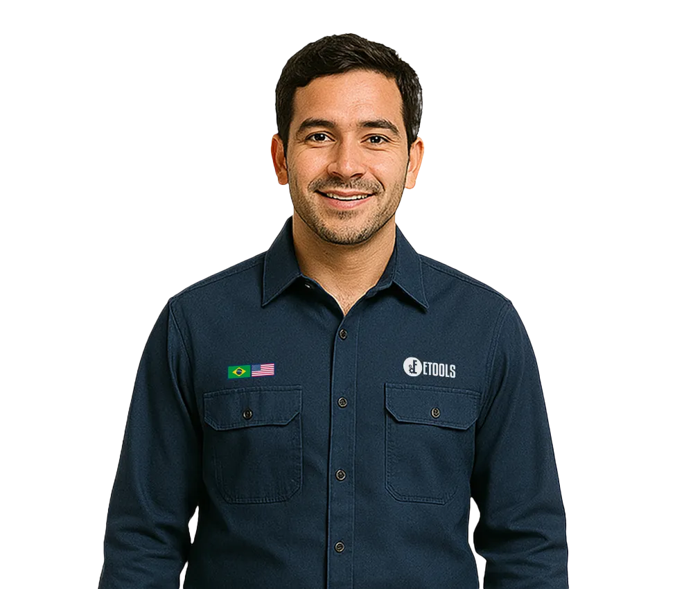 Equipe de Suporte Técnico Especializado Etools atendendo clientes em todo o Brasil