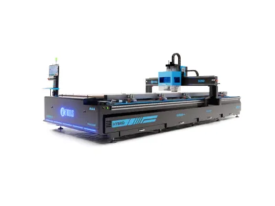 Router CNC Hybrid 2x1 para esquadrias e comunicação visual